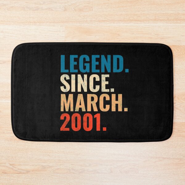Item preview, Legend Since March 2001 Retro Vintage designed and sold by Teelogic.