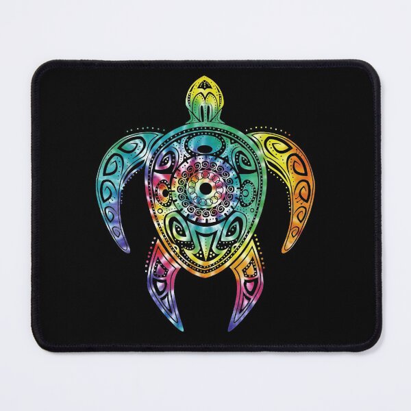 Item preview, Colorful Turtle Watercolor Maori Ocean Scuba Art designed and sold by richardmatthew.