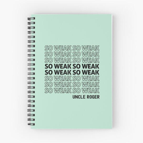 Item preview, So Weak Uncle Roger designed and sold by allysmar.