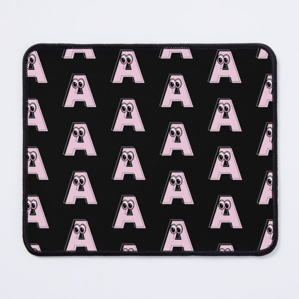 Item preview, Pink letter A with eyes designed and sold by Coffee Lifestyle.