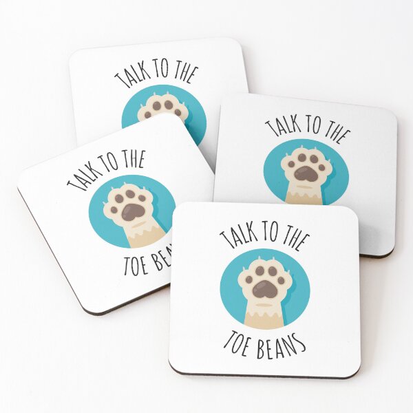 Item preview, Talk To The Toe Beans designed and sold by LiToDesignCo.