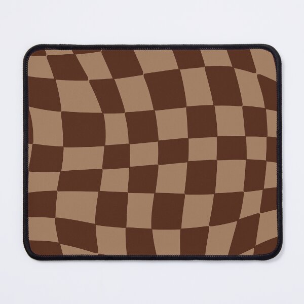 Item preview, Dark Brown Checkered  designed and sold by Bookish Lovers.