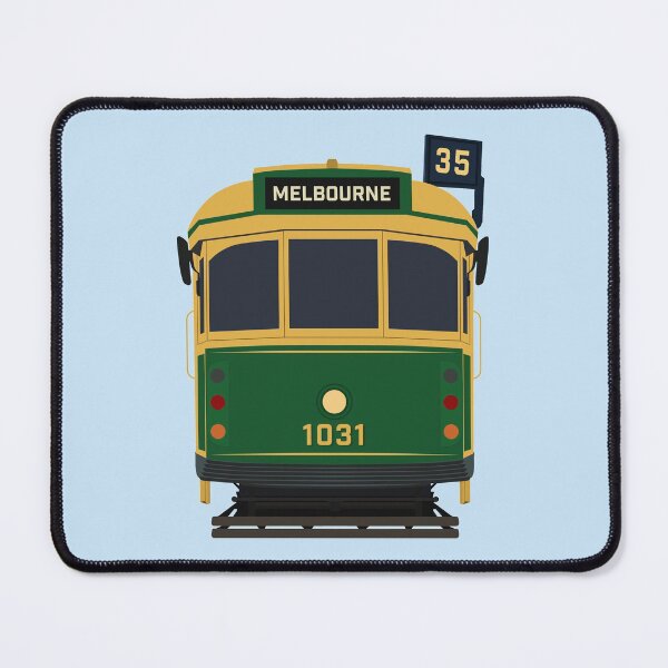 Item preview, Melbourne Tram, W-Class Front View  designed and sold by JonesyDave.