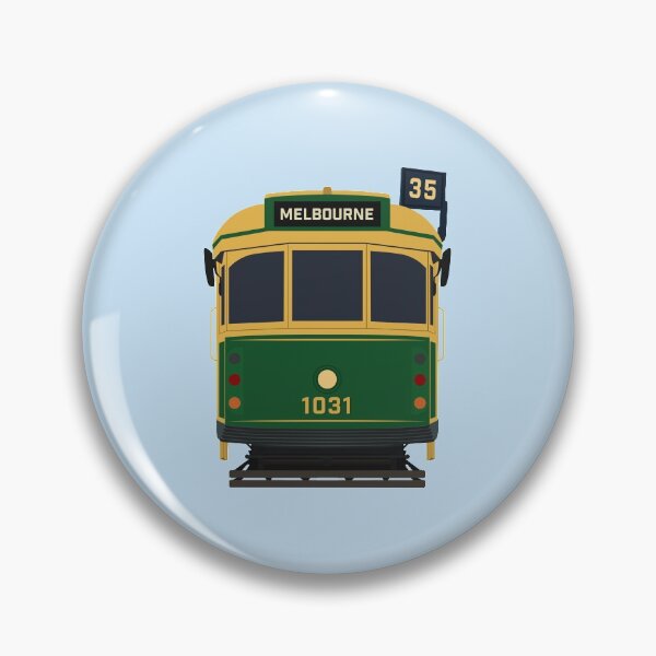 Item preview, Melbourne Tram, W-Class Front View  designed and sold by JonesyDave.