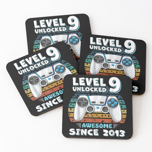 Item preview, Nine 9yr BDay Son Boy Funny Gamer 9th 9 Years Old Birthday designed and sold by Meledinamayaleo.