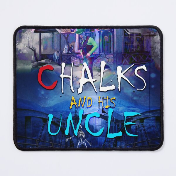 Item preview, Chalks and his Uncle - Fantasy, Skeleton, Fantasy, Magic, Horror, Dystopia, Boys, Men, Cowboy, Girls designed and sold by Astral Karma.