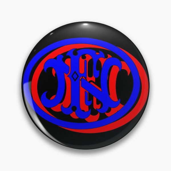 Item preview, 80's Retro 3D 3 Dimensional FN Herstal Fabrique National - Red Operator Badge designed and sold by Warhawk Designs.