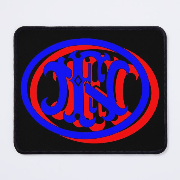 Item preview, 80's Retro 3D 3 Dimensional FN Herstal Fabrique National - Red Operator Badge designed and sold by Warhawk Designs.