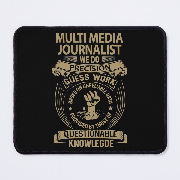 Item preview, Multi Media Journalist T Shirt - We Do Precision Job Gift Item Tee designed and sold by paneczkopat.