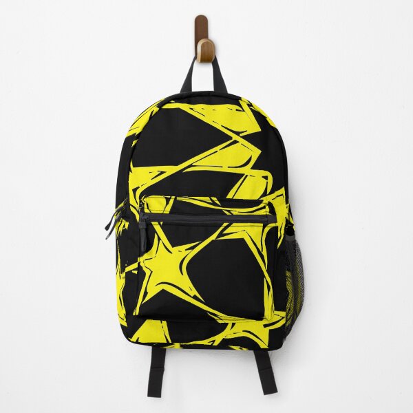 Item preview, geometric pattern black shade with yellow background designed and sold by Md Rashid Hasan.