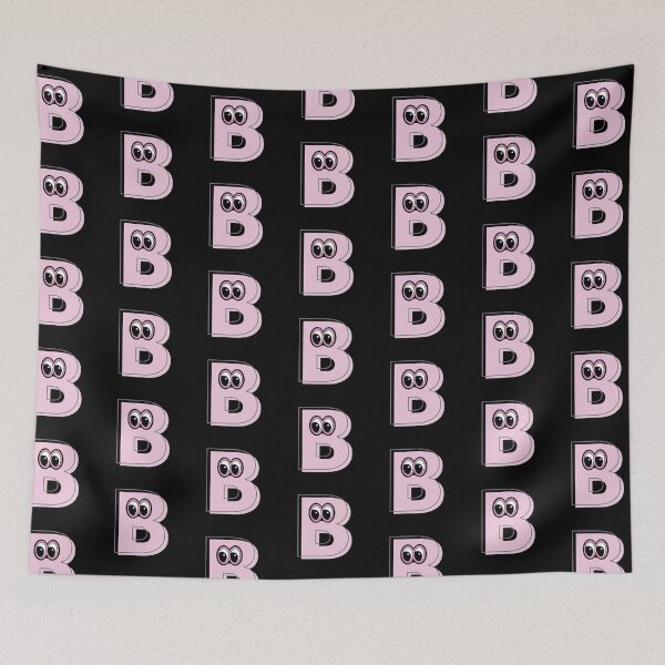 Item preview, Pink letter B with eyes designed and sold by Coffee Lifestyle.