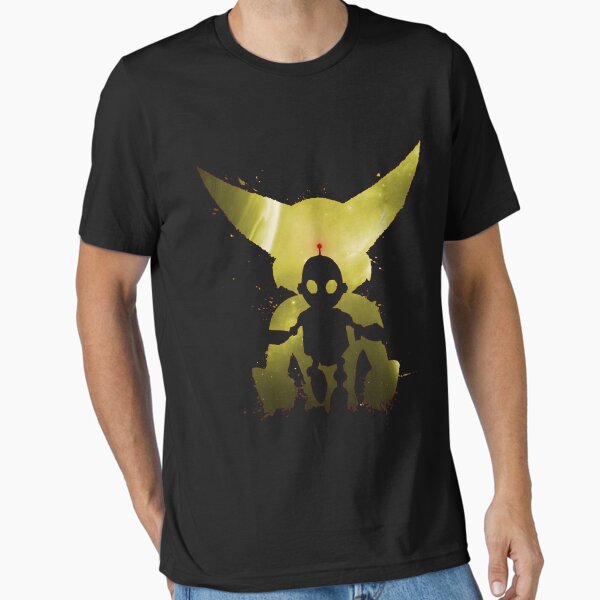 Vista previa del artículo con la obra «Ratchet amplificador Clank Galaxy Yellow, Galaxy Yellow Ratchet y Clank», diseñado y vendido por Hlongwane.