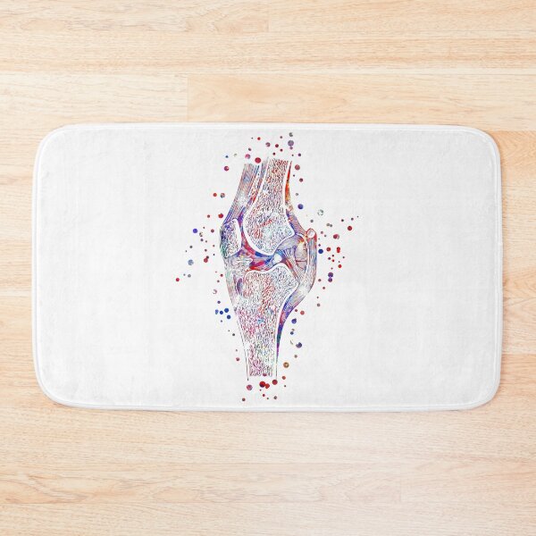 Item preview, Knee Bone Print flowers Human Anatomy Knee Poster designed and sold by Roadbubble.