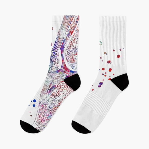 Item preview, Knee Bone Print flowers Human Anatomy Knee Poster designed and sold by Roadbubble.