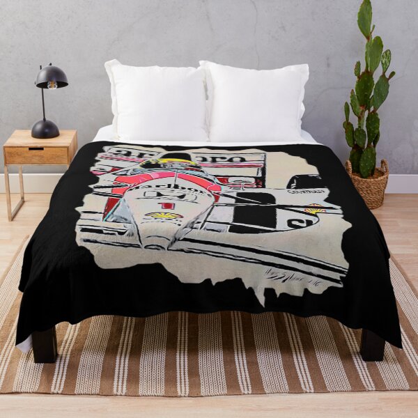 Artikelvorschau, Ayrton Senna T-ShirtAyrton Senna - McLaren Mp4_7 T-Shirt_ entworfen und verkauft von LebKali.