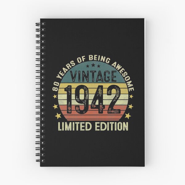 Item preview, Vintage 1942 Limited Edition 80th Birthday 80 Year Old Gifts T-Shirt designed and sold by LebKali.