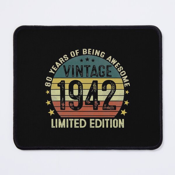 Item preview, Vintage 1942 Limited Edition 80th Birthday 80 Year Old Gifts T-Shirt designed and sold by LebKali.