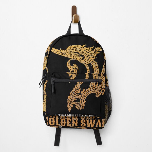 Item preview, Antique Mural Painting Golden Swan designed and sold by KewaleeTee.