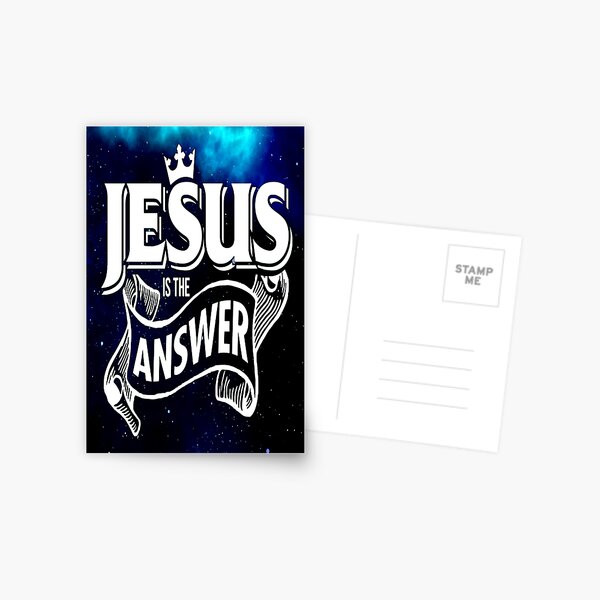 Jesus is the Answer {Stamp} Jesus is the Answer {Stamp}