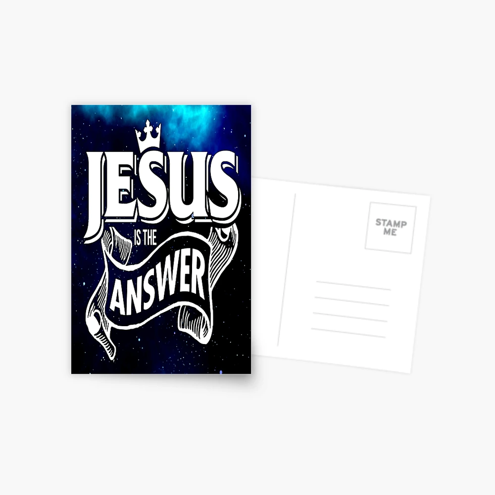 Jesus is the Answer {Stamp} Jesus is the Answer {Stamp}