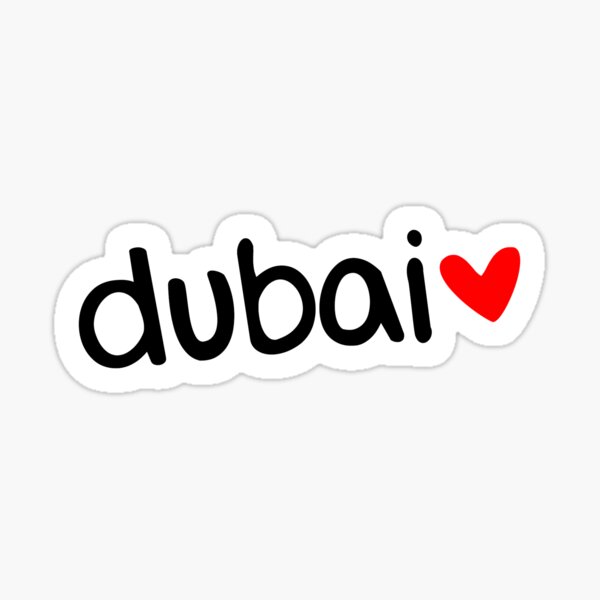 Dubai Stickers | Redbubble