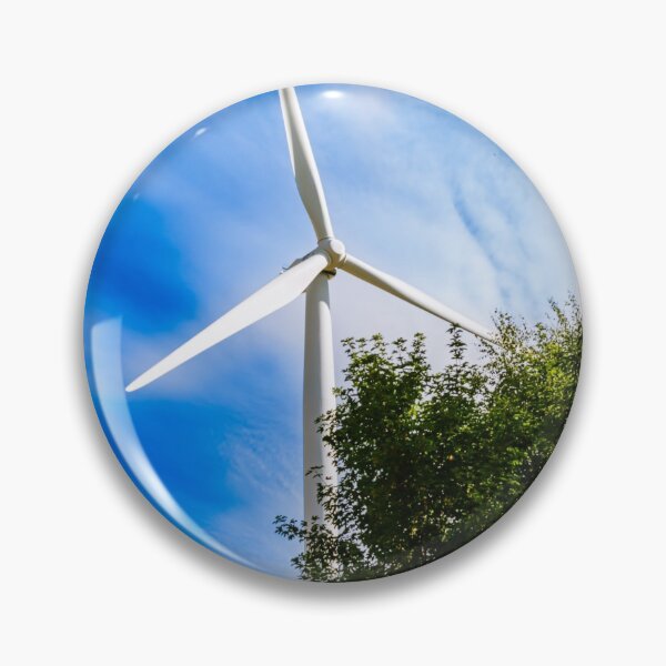 Item preview, Wind turbine behind a small wood designed and sold by BBPGallery.