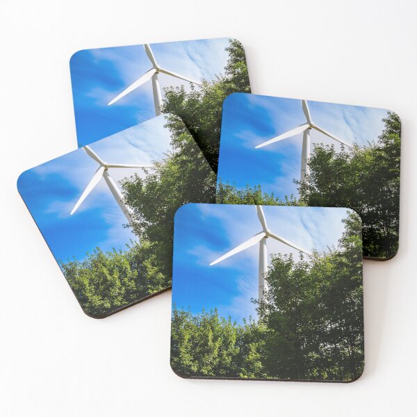 Item preview, Wind turbine behind a small wood designed and sold by BBPGallery.