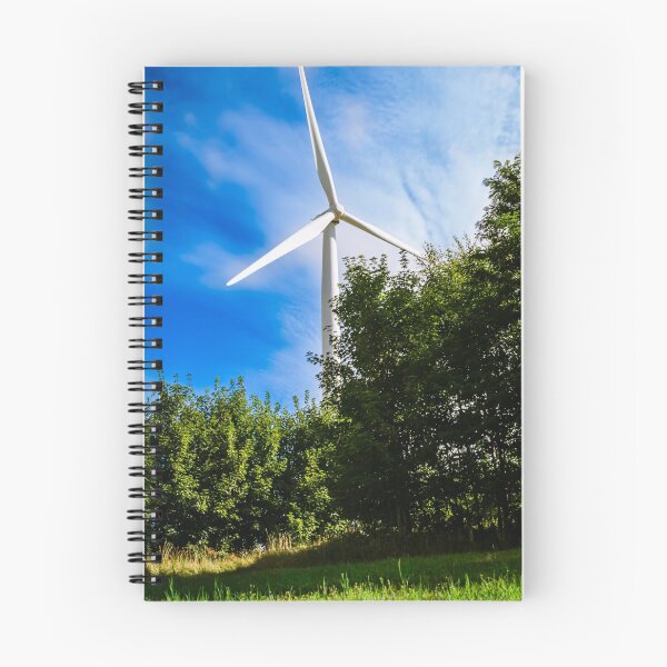 Item preview, Wind turbine behind a small wood designed and sold by BBPGallery.