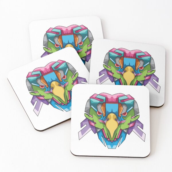 Item preview, Colorful eagle head designed and sold by Enthok.