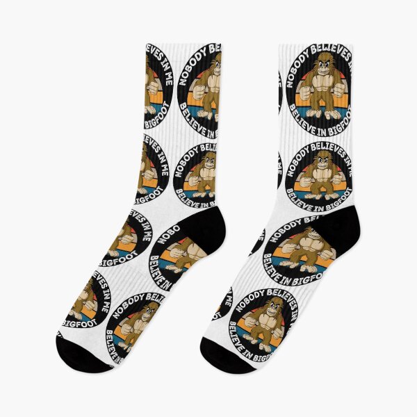 Item preview, Nobody Believes In Me Believe in Bigfoot Angry Bigfoot designed and sold by RGRamsey.
