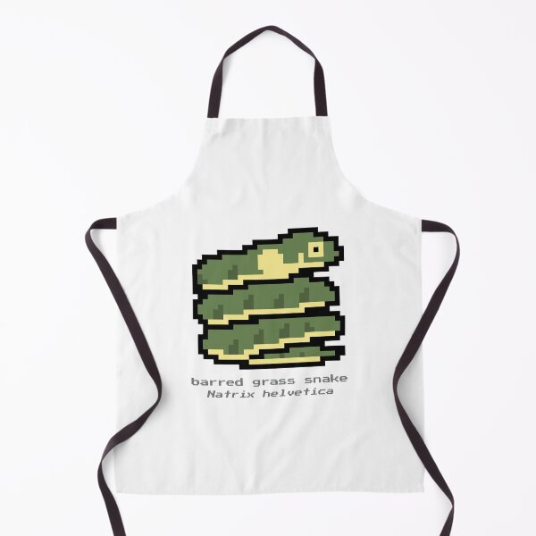 Item preview, Pixel Barred Grass Snake designed and sold by CheesyBugShop.