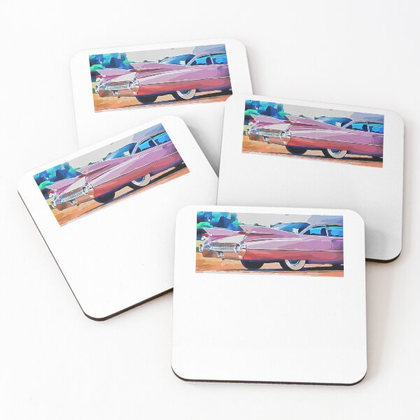 Item preview, Cartoon style Pink cadillac designed and sold by PattiRuth435.