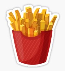 French Fries Graphic Sticker