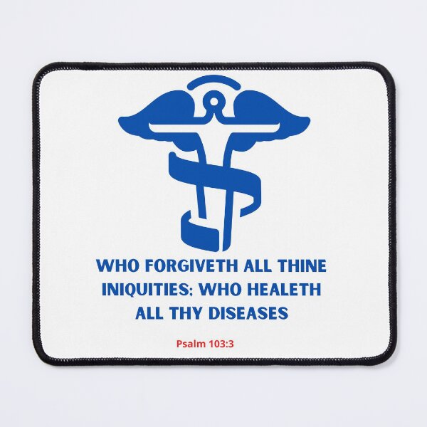 Item preview, Who forgiveth all thine iniquities; who healeth all thy diseases; designed and sold by Hinny8.