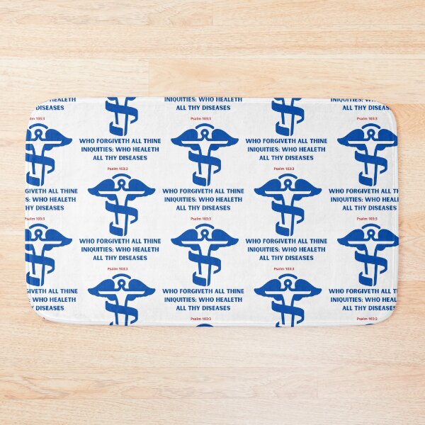 Item preview, Who forgiveth all thine iniquities; who healeth all thy diseases; designed and sold by Hinny8.
