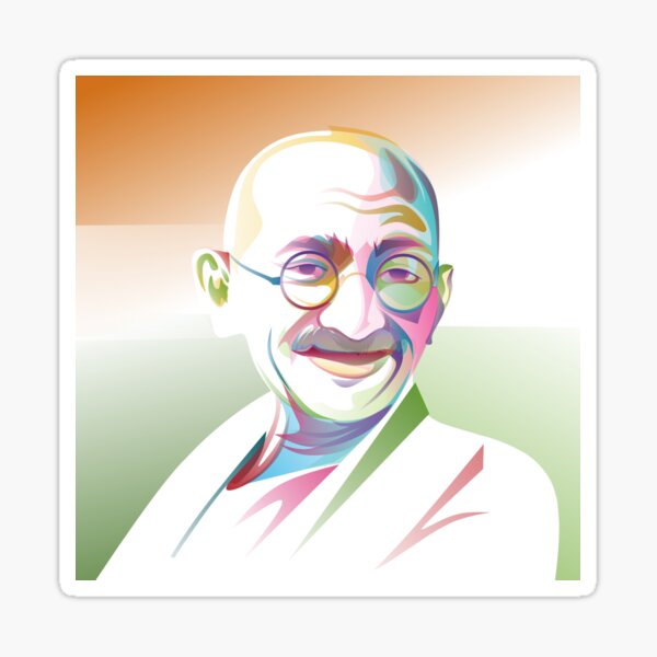 Gandhi Jayanti Drawing easy | Gandhiji drawing for beginners -step by step  | Mahatma Gandhi | Drawing for beginners, Easy drawings, Hand tricks
