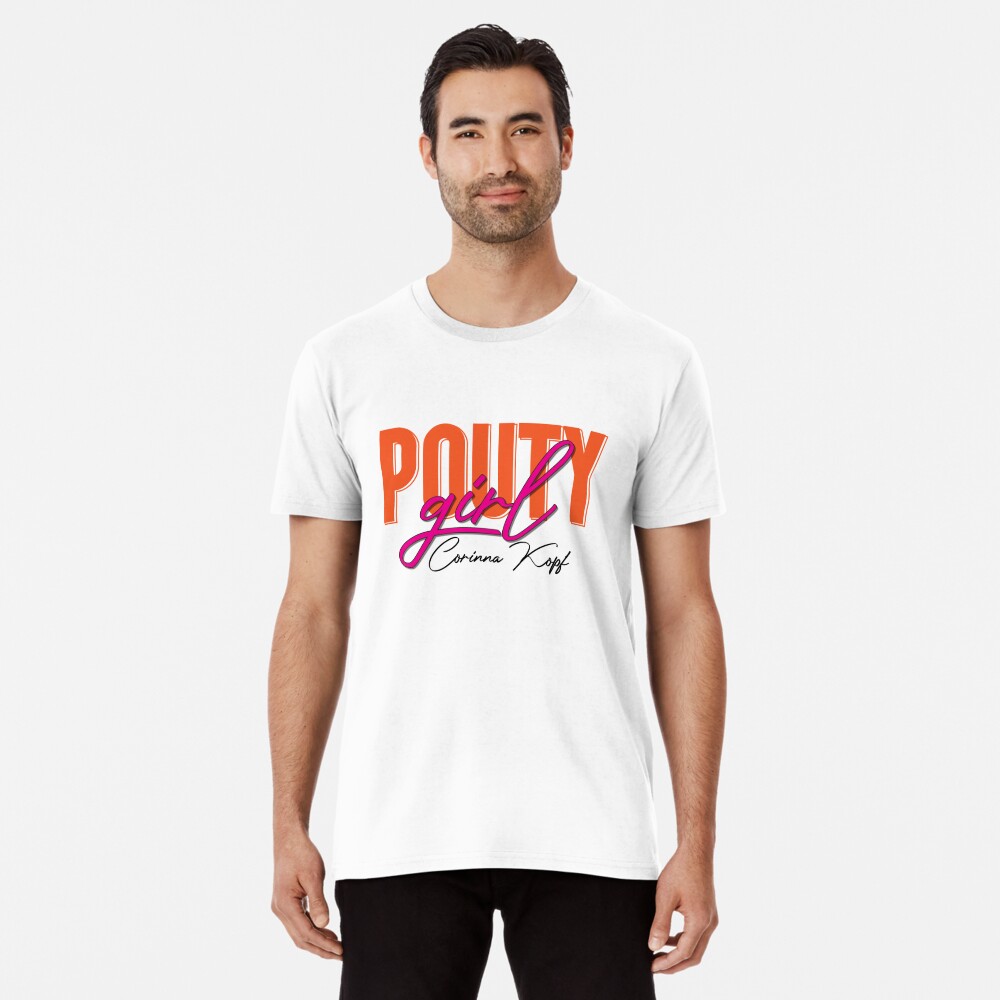 Corinna Kopf Pouty Girl Shirt,Corinna Kopf Pin for Sale by graphic-genie |  Redbubble