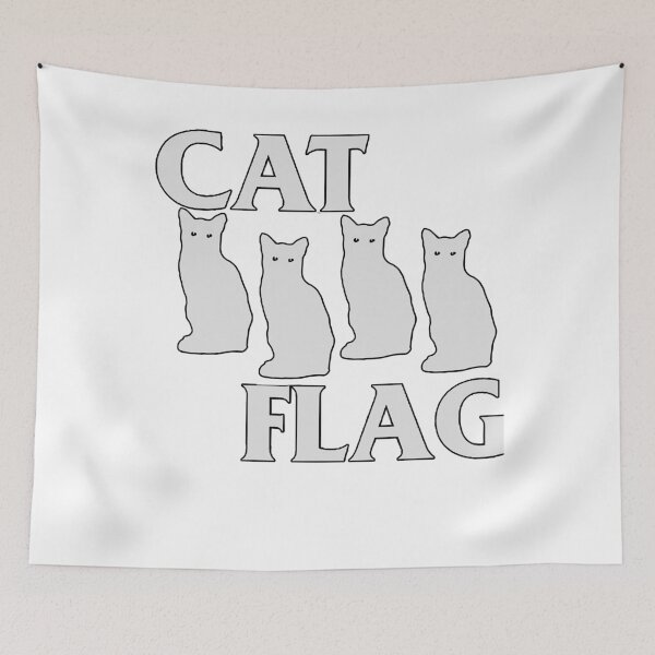 Item preview, Cat Flag designed and sold by PattiRuth435.