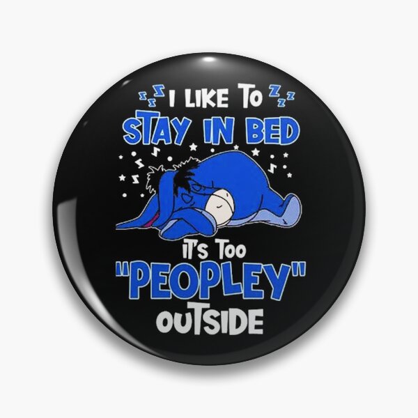 Item preview, I Like To Stay In Bed Eeyore designed and sold by alitazeroart.