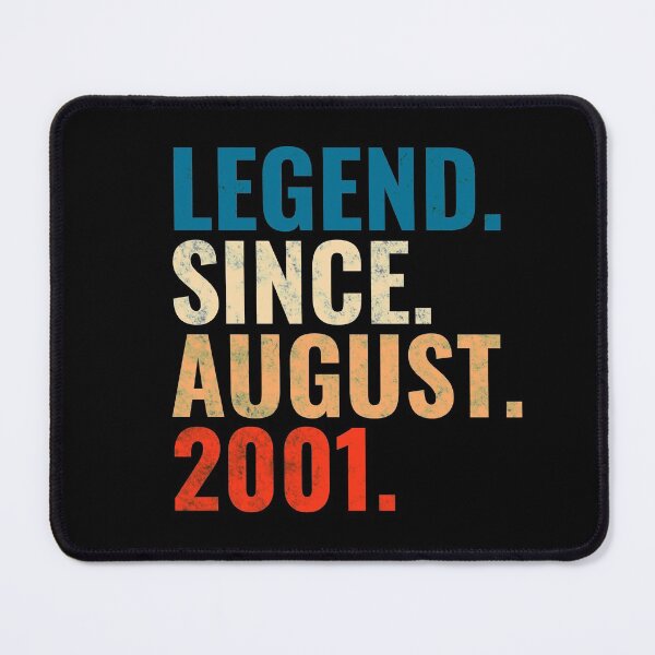 Item preview, Legend Since August 2001 Retro Vintage designed and sold by Teelogic.