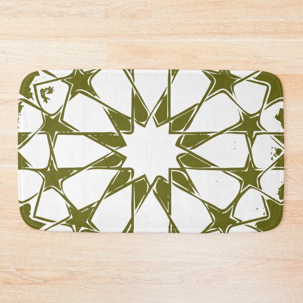 Item preview, geometric pattern white shade with dark background designed and sold by Md Rashid  Hasan.