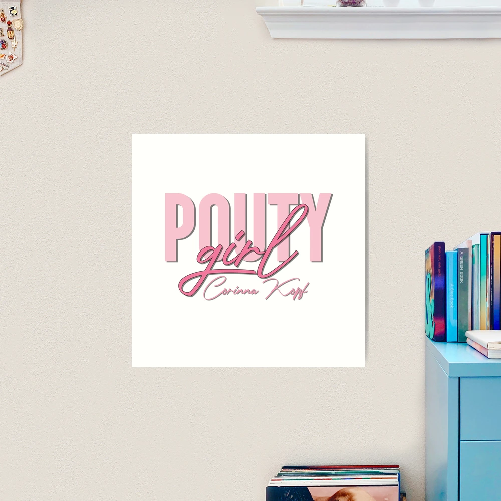 Corinna Kopf Pouty Girl Shirt,Corinna Kopf Art Print for Sale by  graphic-genie | Redbubble
