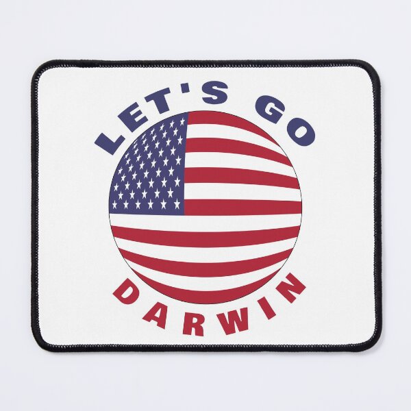 Item preview, Let's Go Darwin - Funny Sayings designed and sold by Delandor.