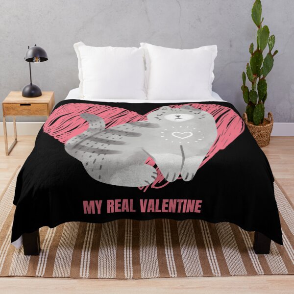 Item preview, My Cat Is My Real Valentine Cute Design for Cat Owners and Cat Lovers on Valentine's Day designed and sold by Nathalie Aynié.