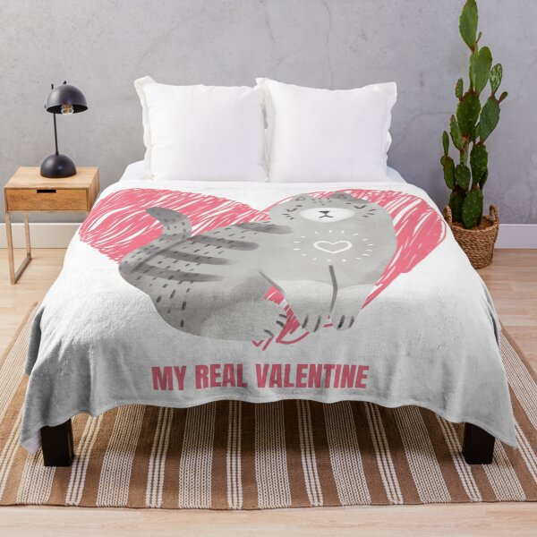 Item preview, My Cat Is My Real Valentine Cute Design for Cat Owners and Cat Lovers on Valentine's Day designed and sold by Nathalie Aynié.