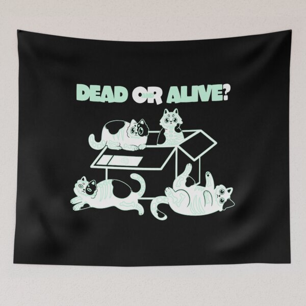 Item preview, Cats T-ShirtDead and Alive designed and sold by LoanPhamppp.
