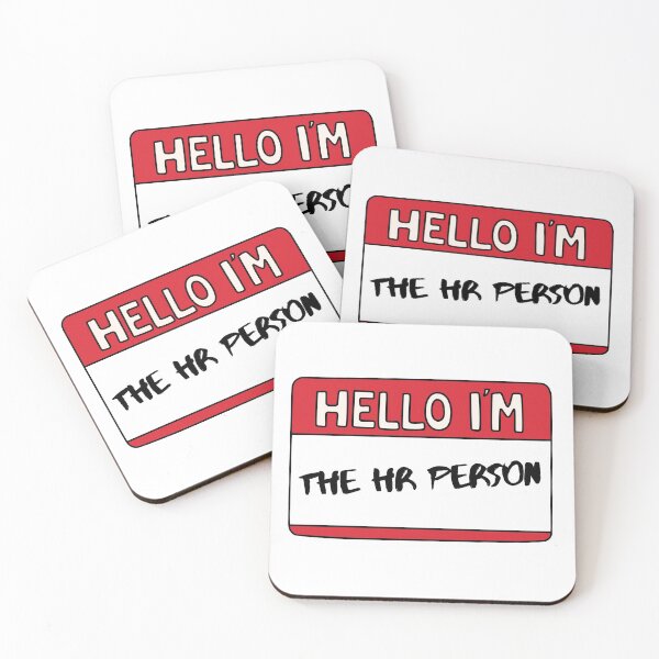 Item preview, Hello I'm The HR Person designed and sold by Whimsical Wenli.