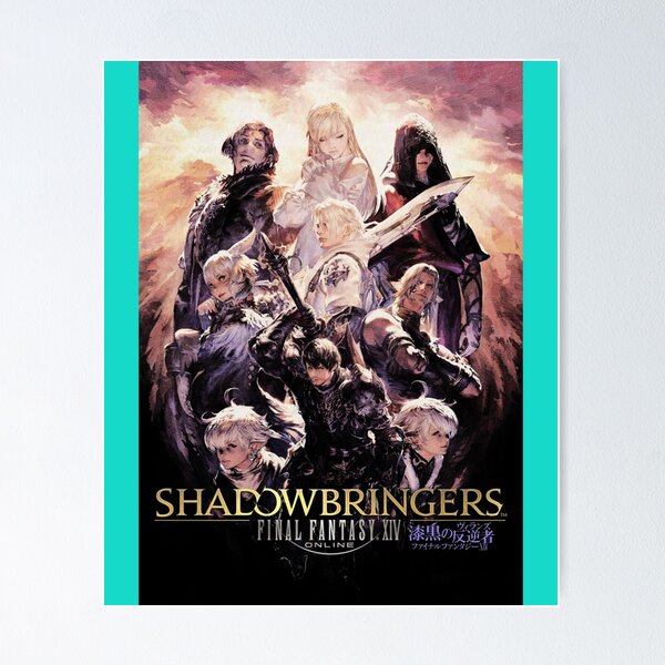 Artikel-Vorschau von Final Fantasy XIV Shadowbringers, designt und verkauft von MaivesCoShop.