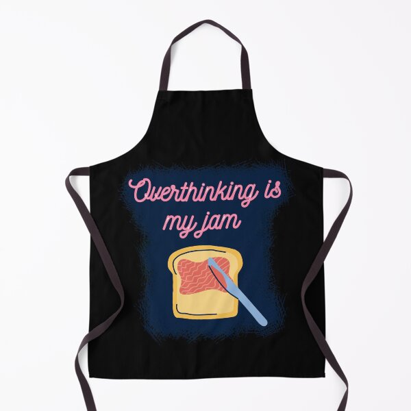 Item preview, Overthinking is my Jam designed and sold by wildjellybeans.