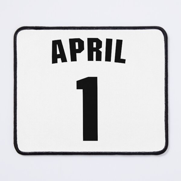 Item preview, Date of birth 1 April birthday gift sport design designed and sold by Panya-Design.